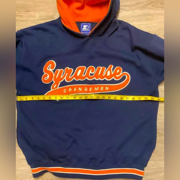 Syracuse University Vintage Orangemen Men’s Large Hoodie - Picture 7 of 11